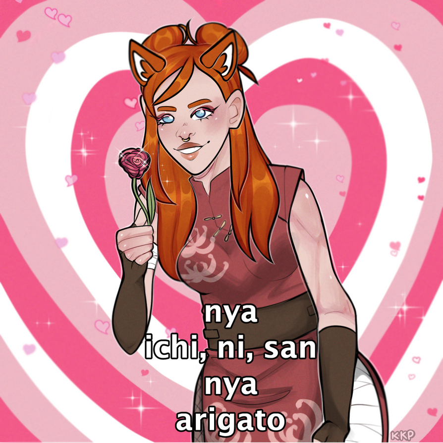Nya Ichi Ni San Nya Arigato Meaning NYA ICHI NI SAN NYA ARIGATO by KarenKaPaw on DeviantArt