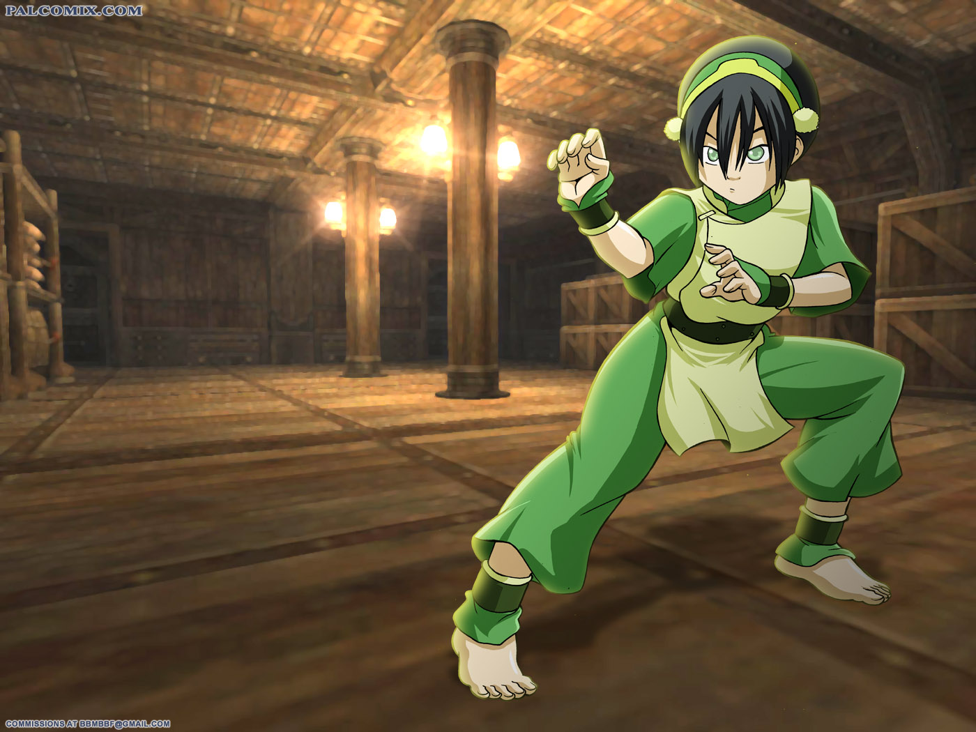 Toph Wallpaper by bbmbbf on DeviantArt