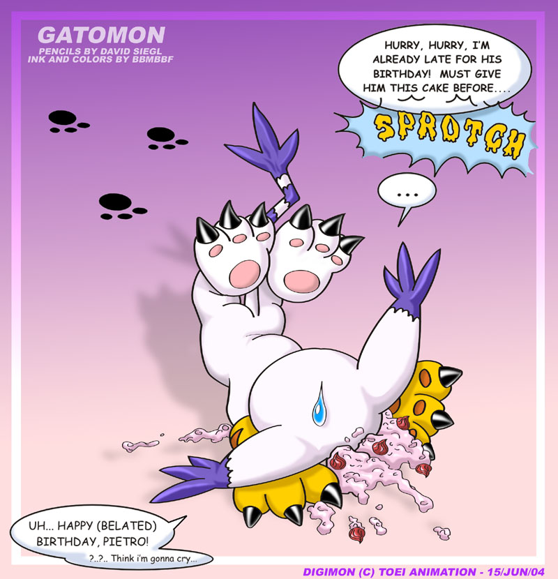 Bday gift - Gatomon