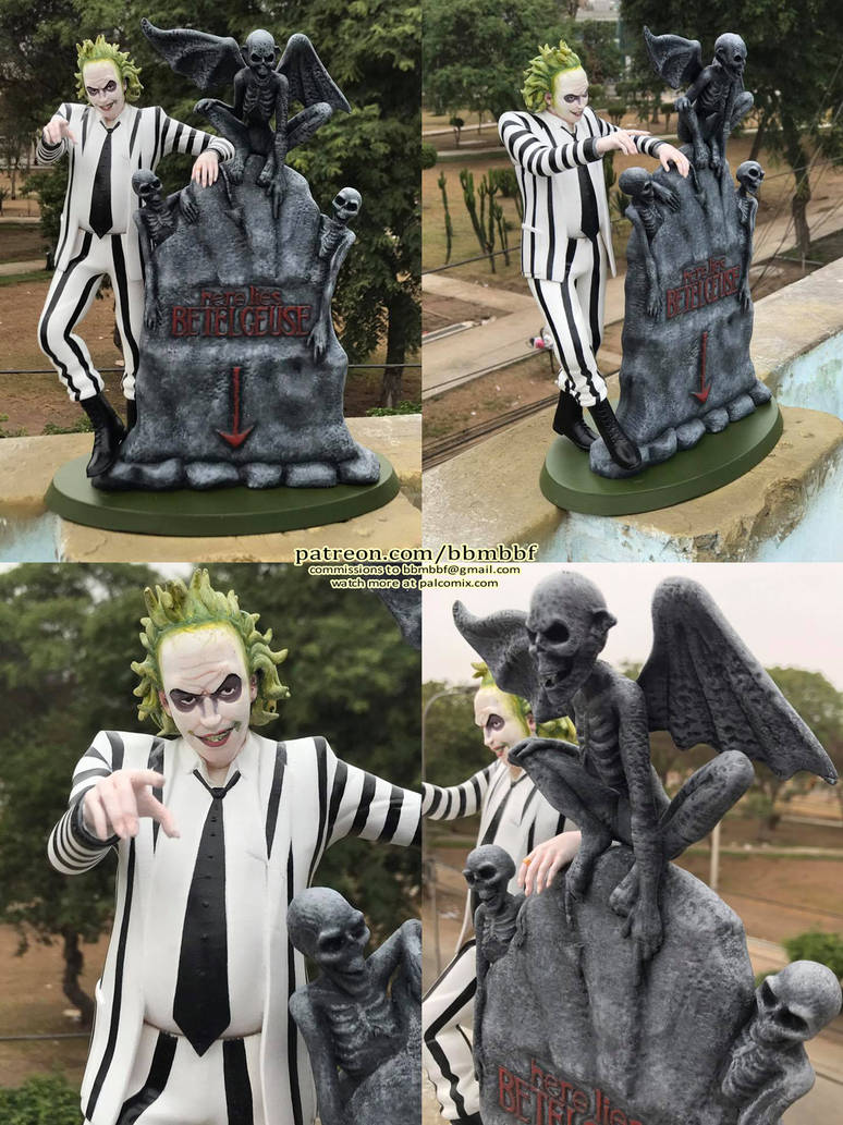 Beetlejuice - 14 inches figure by bbmbbf Beetlejuice - 14 inches figure by bbmbbf