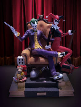 Joker and Harley Diorama