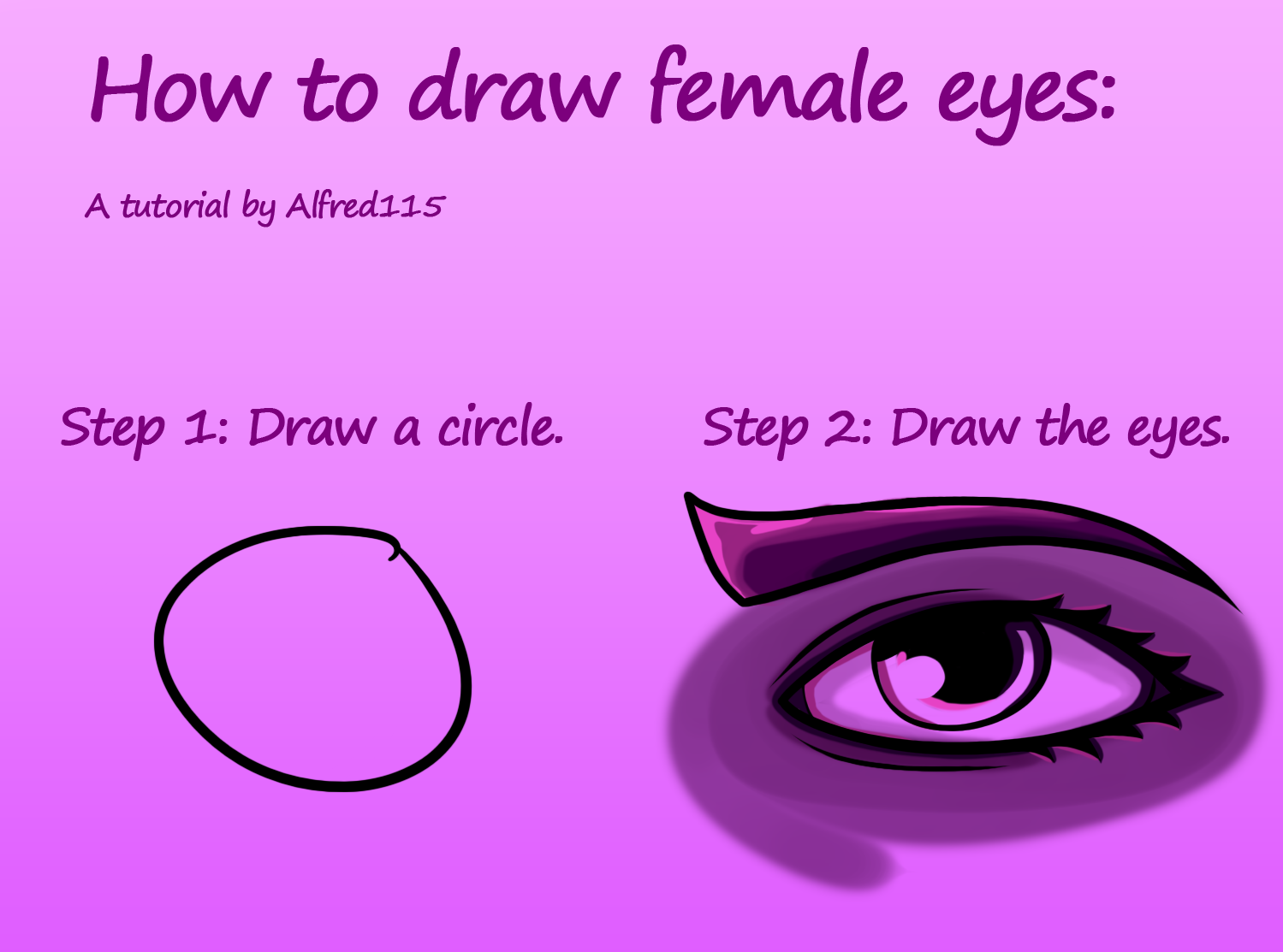 How To Draw Eyes Tutorial By Alfred115 On Deviantart How To Draw Eyes Tutorial By Alfred115 On Deviantart