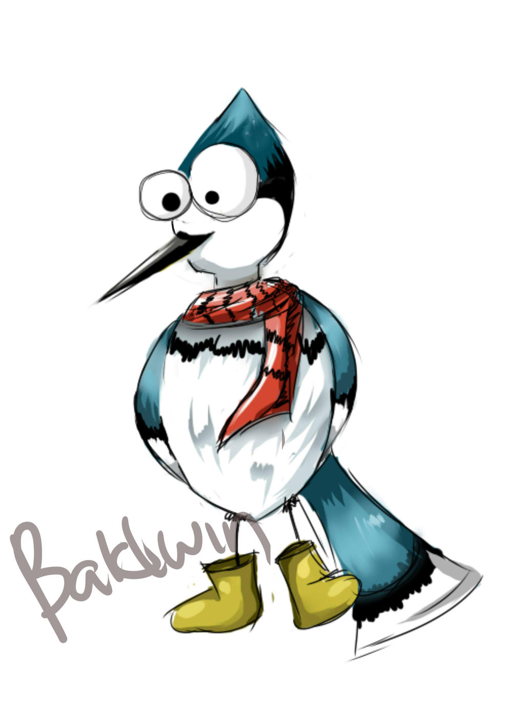 Character Concept: Baldwin Bluejay