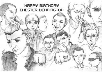HBD Chester Bennington by RenascenceLP