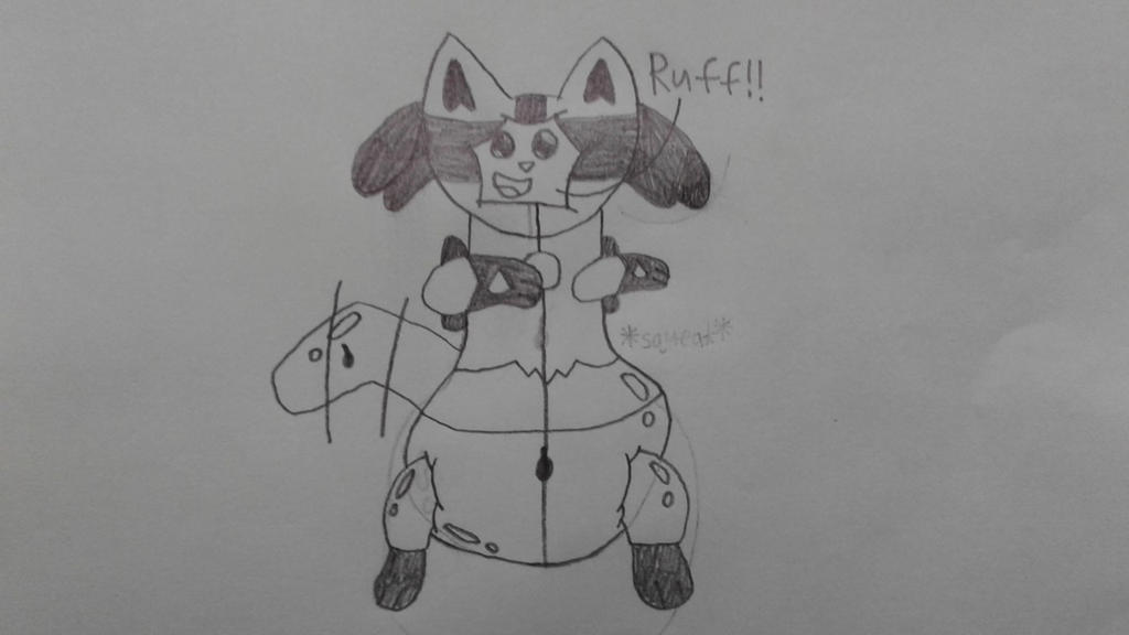 Puffy Lucario Suit~ by balloonfox101 on DeviantArt