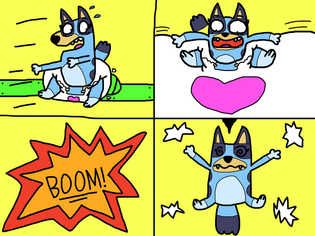 Bluey's Diaper Blowup by balloonfox101 on DeviantArt