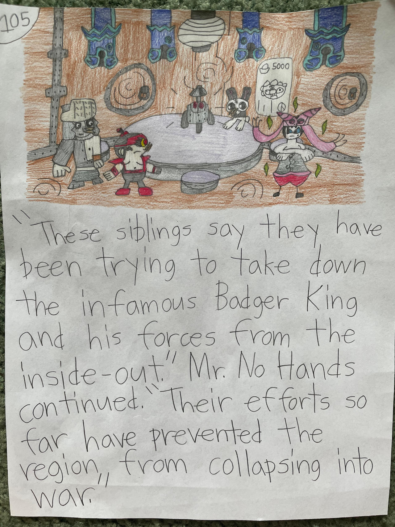 Battle Of The Badgers Chapter 10, Page 5