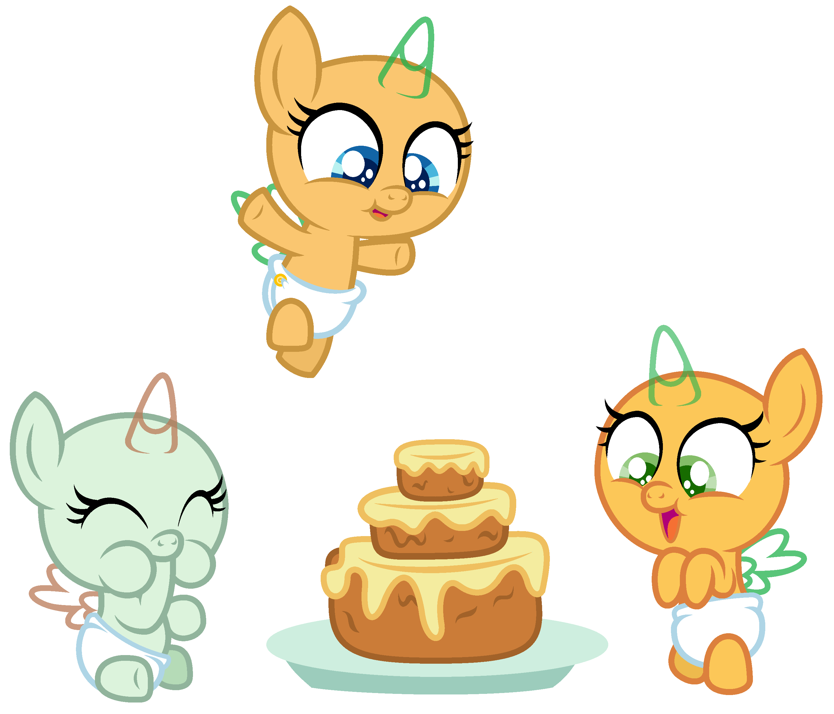 Mlp Cake Base MLP base #100-What a big cake! by LanternOmega on DeviantArt
