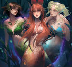 Powerpuff Mermaids