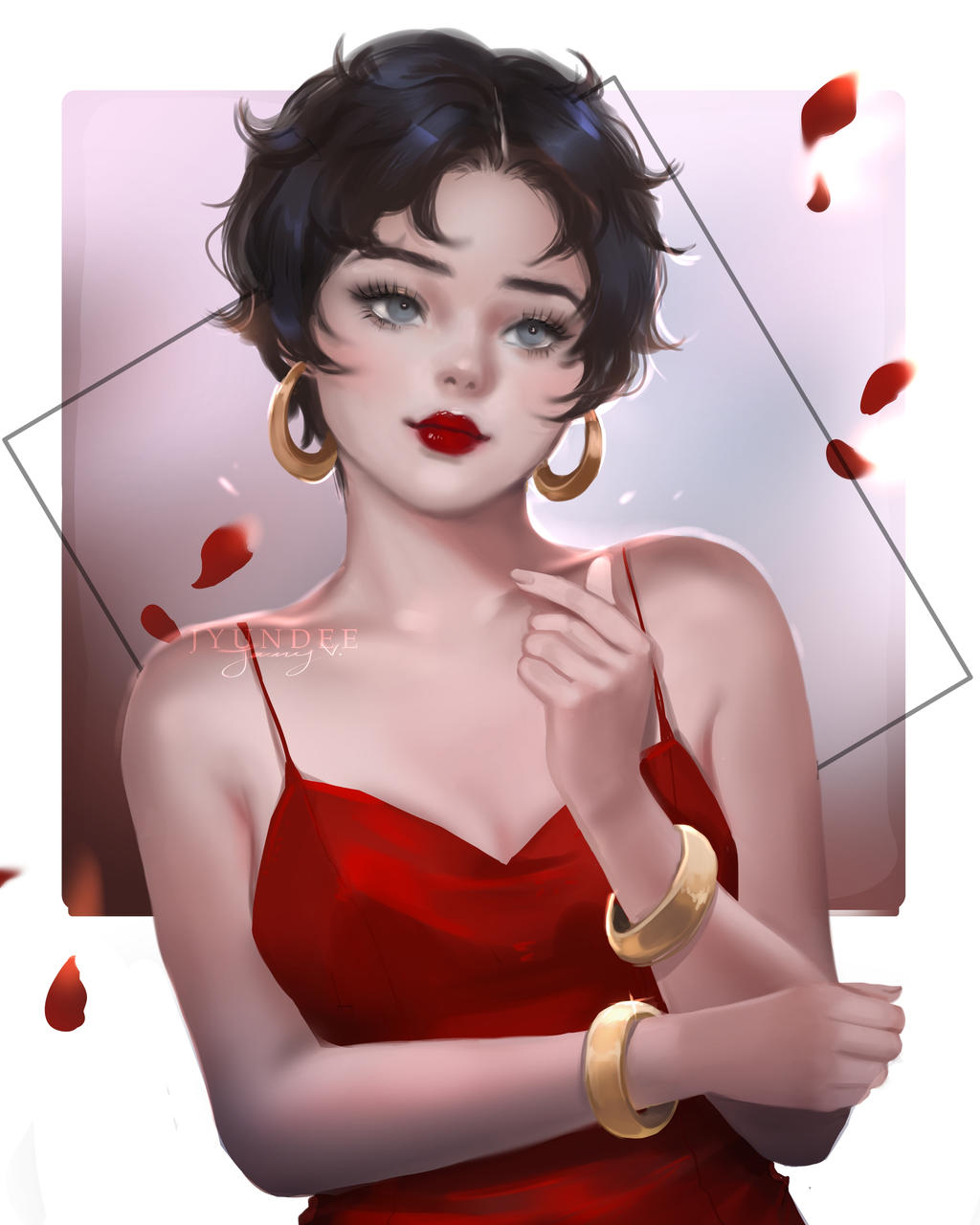 Fan art Betty Boop by Jyundee on DeviantArt