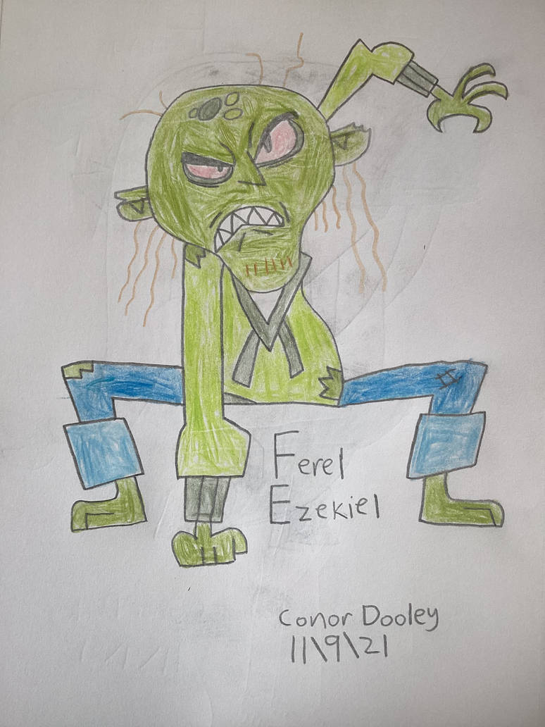 Feral Ezekiel Total Drama By ConorTheSimpsonsFan On DeviantArt feral-ezekiel-total-drama-by-conorthesimpsonsfan-on-deviantart