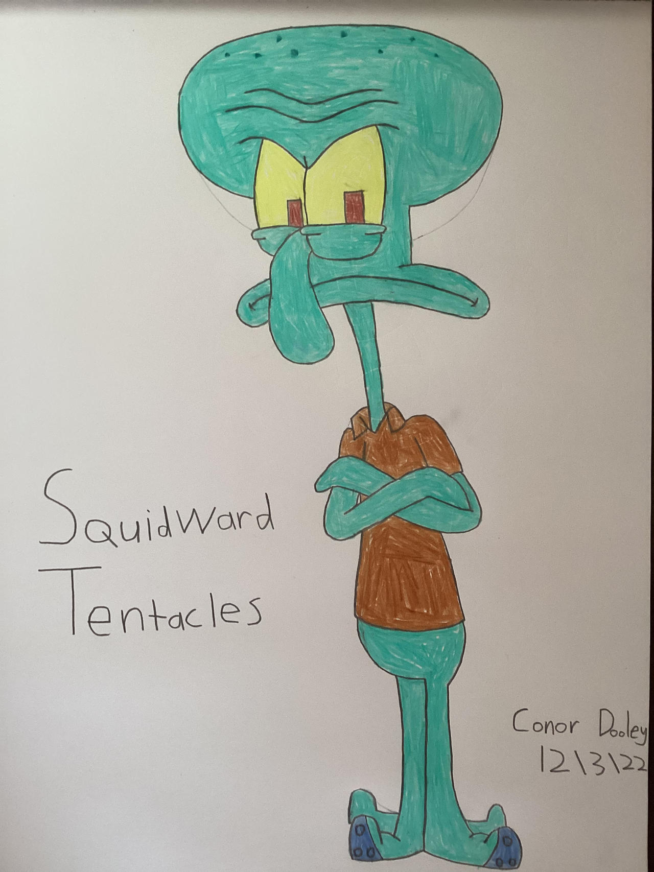 Squidward Tentacles By ConorTheSimpsonsFan On DeviantArt squidward-tentacles-by-conorthesimpsonsfan-on-deviantart