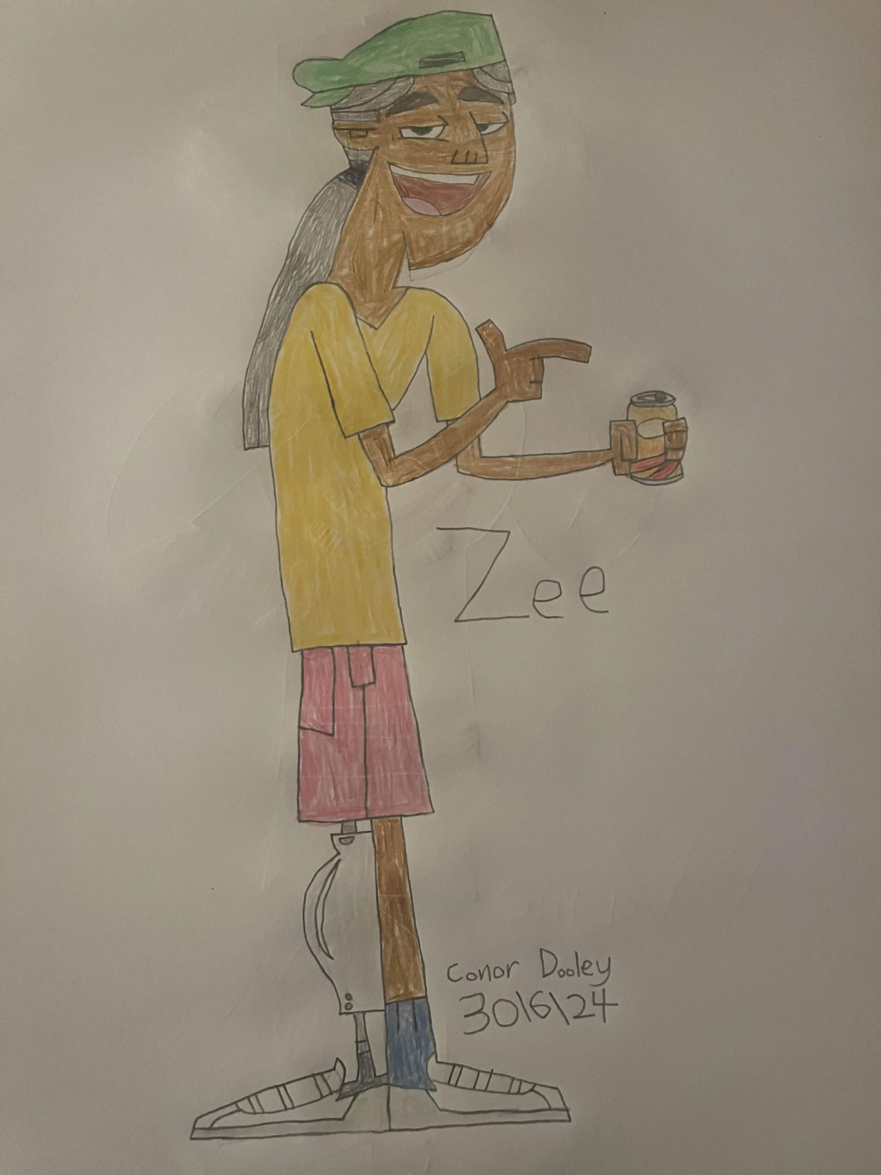 Zee (Total Drama) by ConorTheSimpsonsFan on DeviantArt