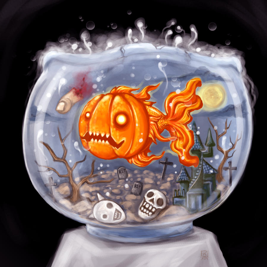 Halloween Goldfish