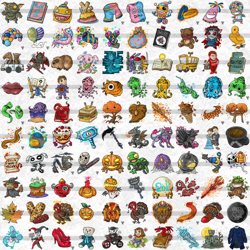 100 items part 3 by polawat on DeviantArt