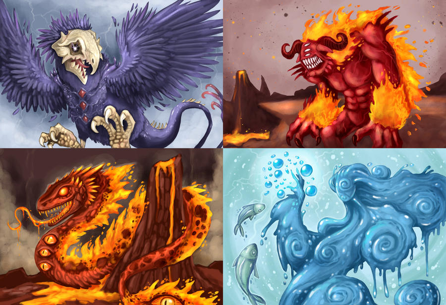 Card game monsters