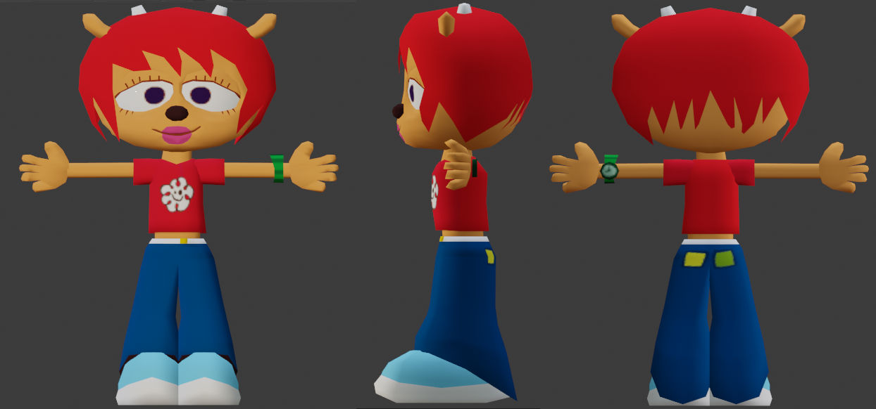 Lammy Model lammy 3d model by AndreiSilva123 on DeviantArt