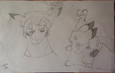 Laxus Ft. Pikachu !