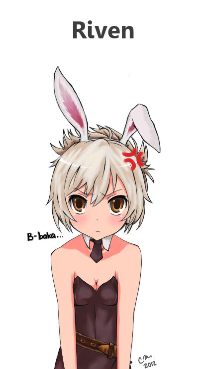 Tsundere Battle Bunny Riven