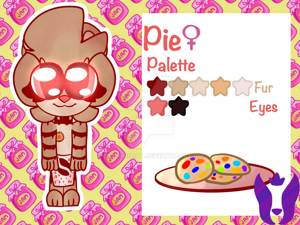 Pie Reference Sheet by clowniicat on DeviantArt