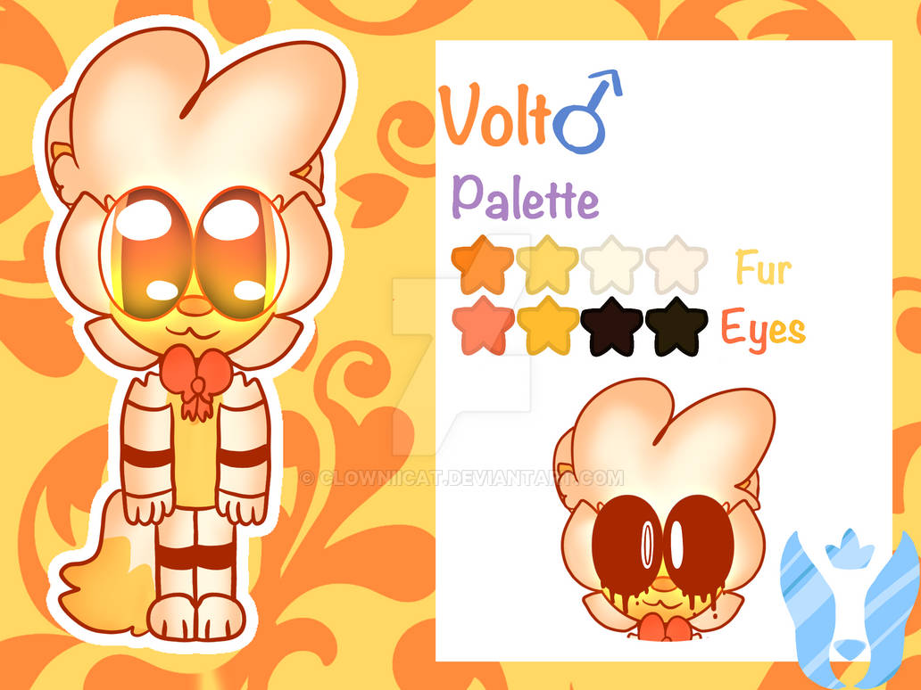 Updated Volt Reference Sheet by clowniicat on DeviantArt