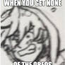 Blurry Johnny Ghost meme- Oreos