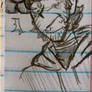 doodles on the side of my Julius Caesar notes