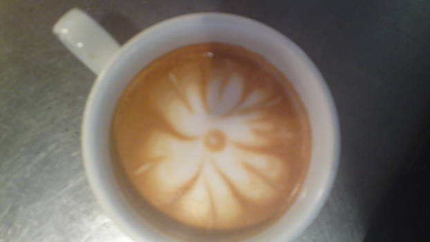 Latte Art: Flower