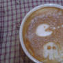 Latte Art: Pac man