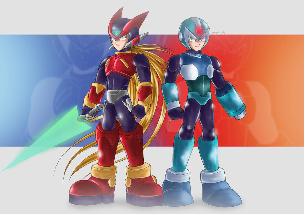 Mega Man Zero in X Style- Zero and X by Omninity on DeviantArt