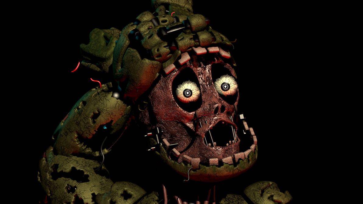 Random Springtrap Render by GamingBoiYT on DeviantArt