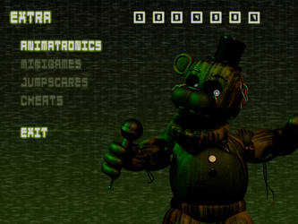 (Blender/FNaF) Phantom Freddy Extra's Screen