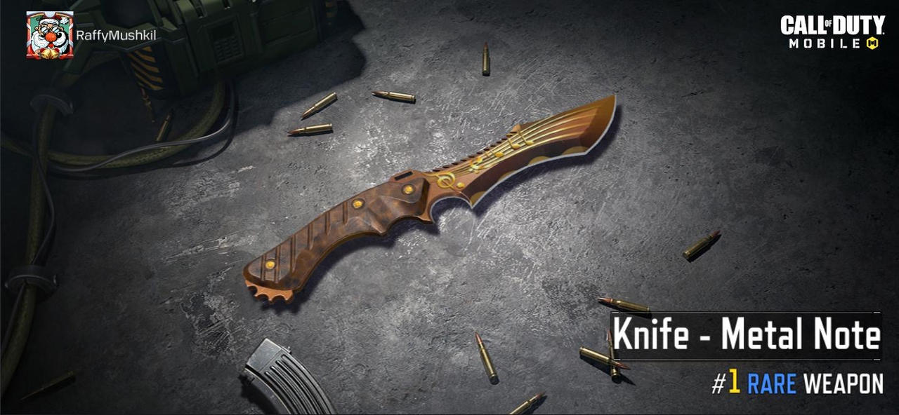 Knife Note Knife - Metal Note by Mockingraffy on DeviantArt