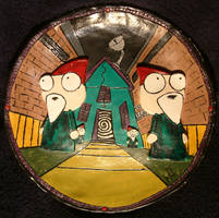 Invader Zim Plate