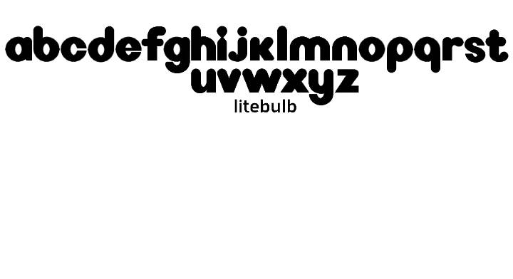 The (litebulb) nick font gets modified
