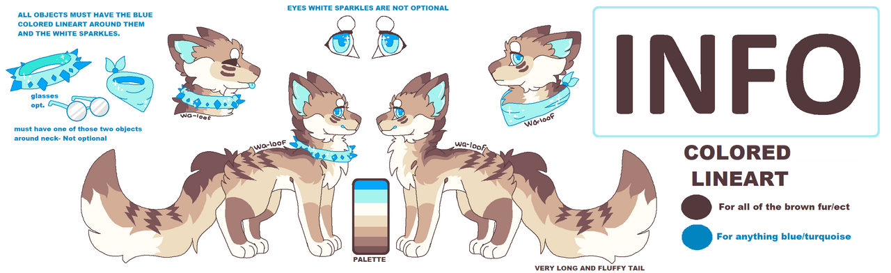 Reference Sheet (P) by Wa-loof on DeviantArt
