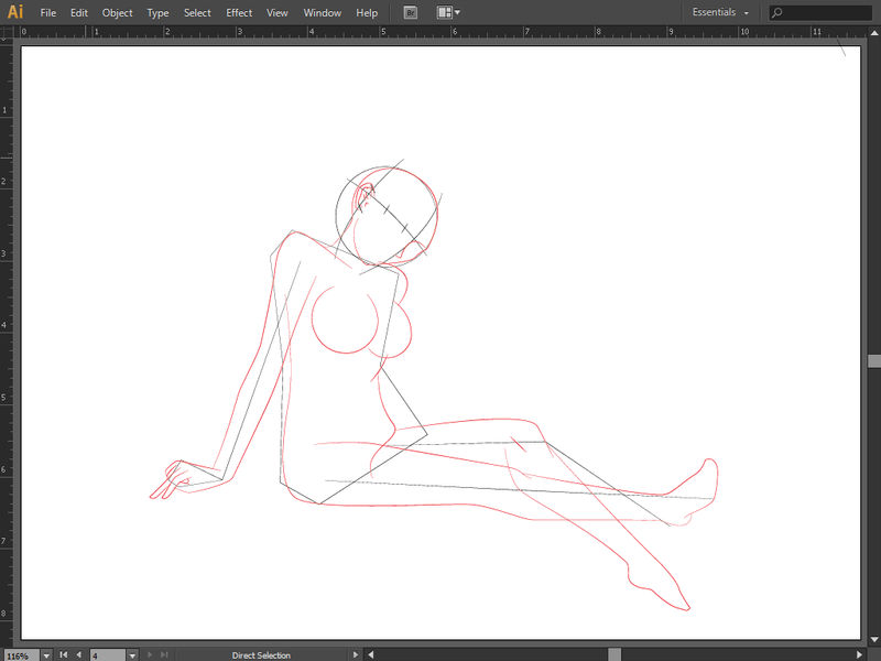 Sexy pose practice (Nudity Feature Suggestion)