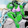 She-Hulk commission