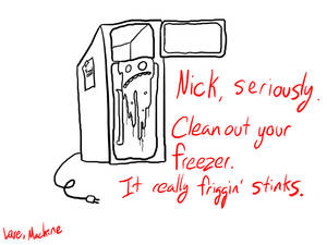 Your freezer stinks