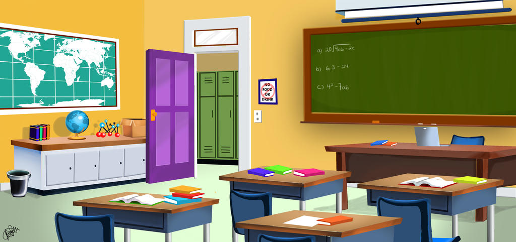 Classroom background by JennaStaller on DeviantArt