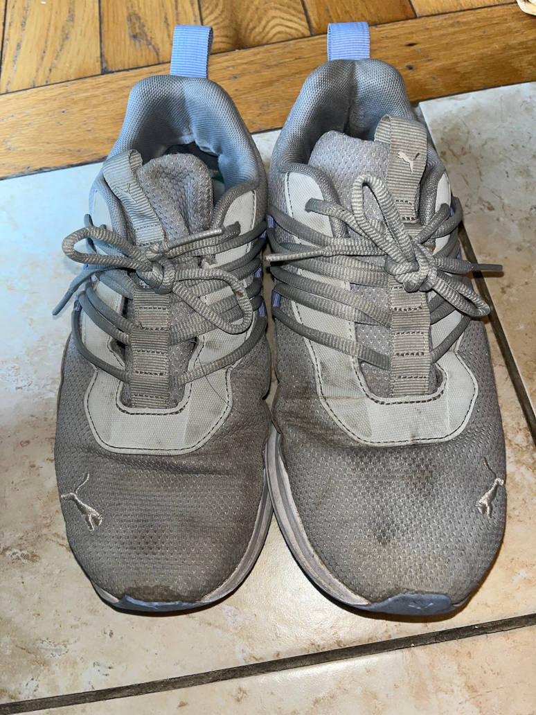 Sisters Trashed Trainers by TinyToCrush on DeviantArt