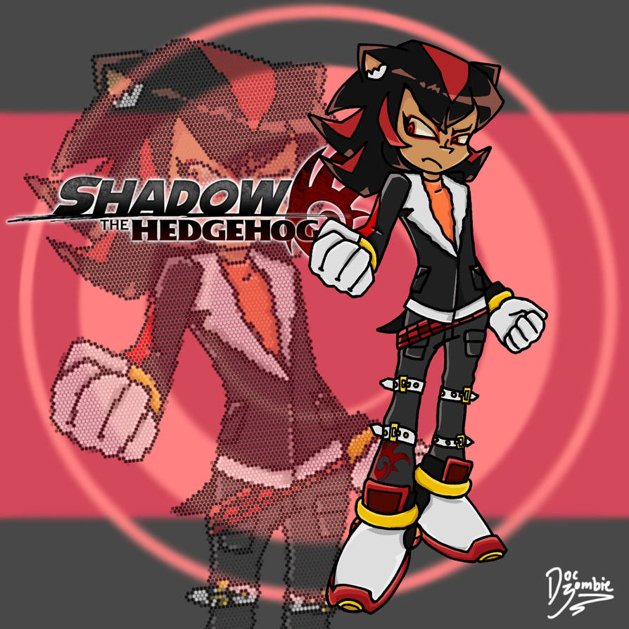 Shadow Inhumane Shadow the Human by bra1nz4breakfazt on DeviantArt