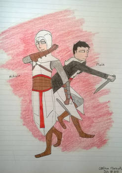 Assassin's Creed Altair and Malik