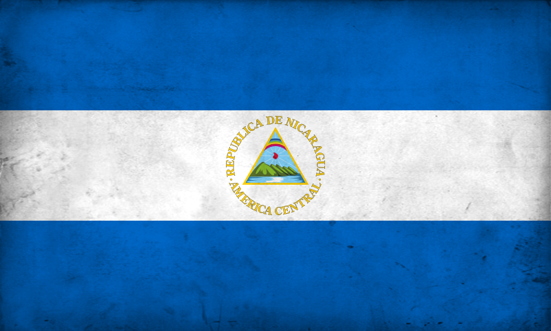 Grunge Flag of Nicaragua