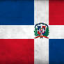 Grunge Flag Dominican Republic