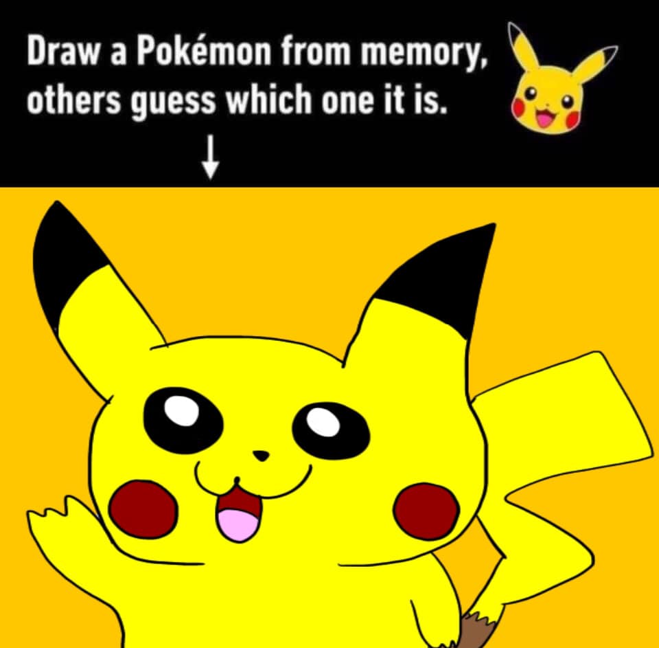 Draw A Pokemon From Your Memory Only by Alyssa-ThePikachu on