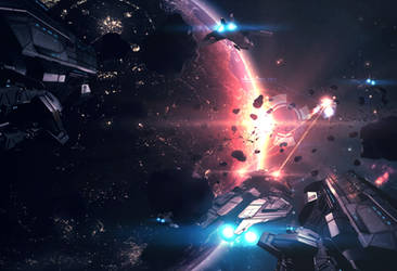 Gamma Sector War - GW by Krzyzowiec
