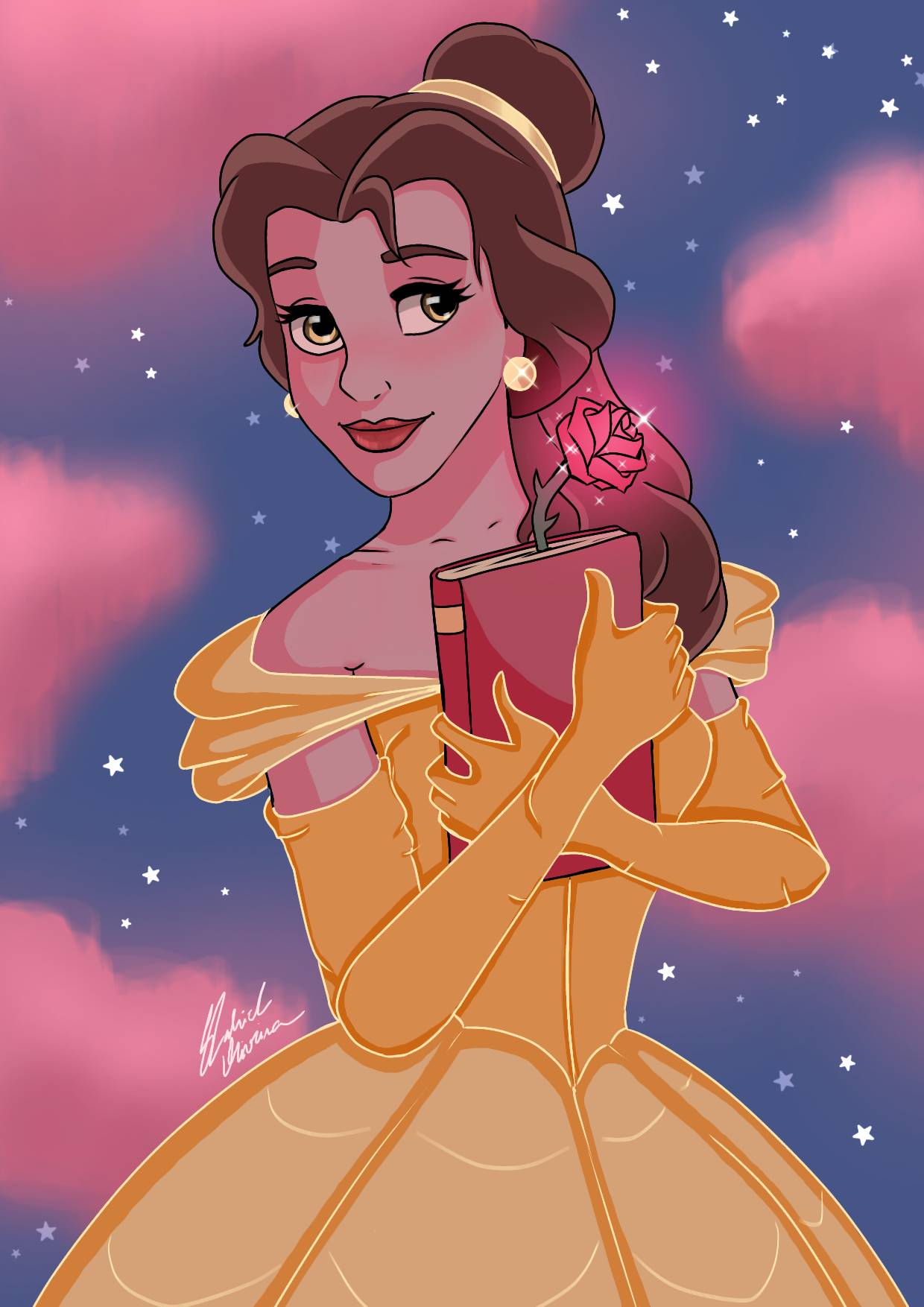 Princess Belle (Disney's Beauty and the Beast) by GabrielGeog on DeviantArt