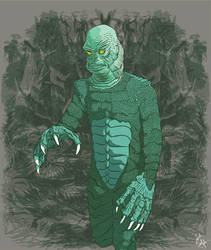 Creature from the Black Lagoon.