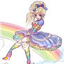 Cute Lolita Rainbow brite WIP